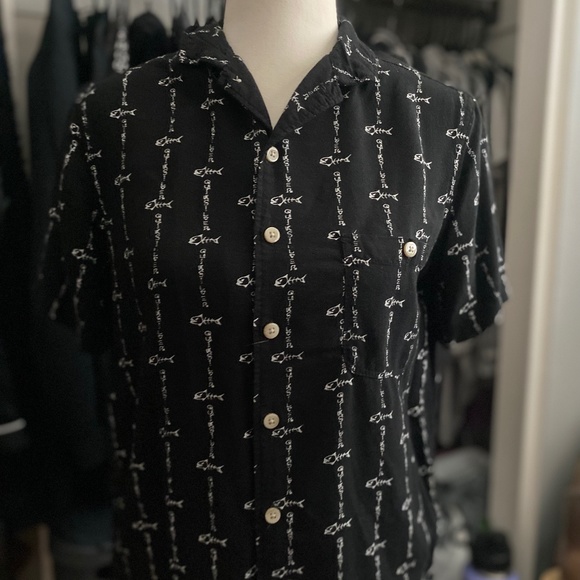 Black Button Up Size XS - Picture 1 of 1
